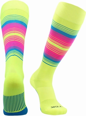 TCK Baseball Softball Socks – Dugout Collection | Striped Socks for Boys, Girls, Men, Women