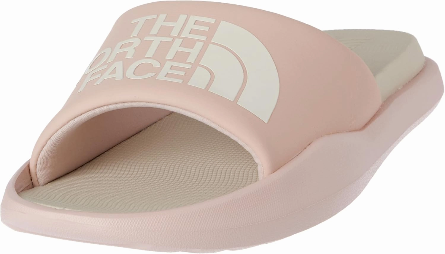 THE NORTH FACE Women's Triarch Slippers, Pink Moss Gardenia White, 9.5 Women