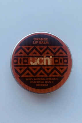 Uchi Natural Lip Balm with Orange