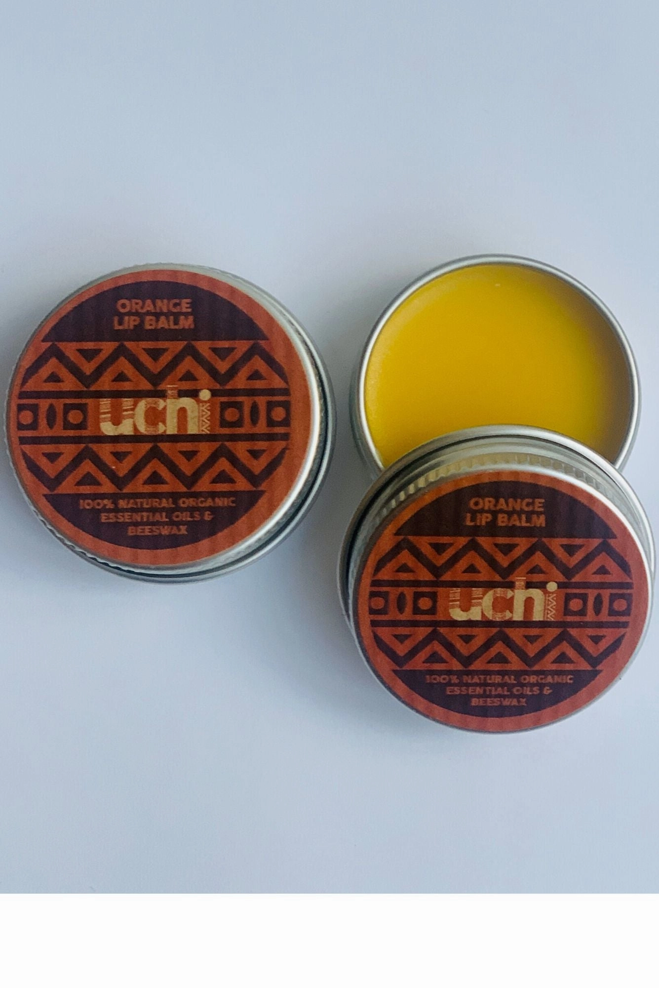 Uchi Natural Lip Balm with Orange