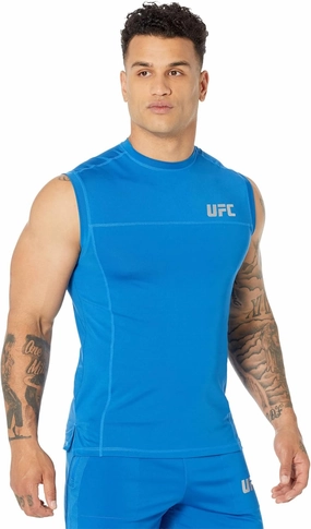 UFC Sleeveless Crew Neck Tank Top for Men – Blended Cotton – Short Sleeves – Regular Fit – Graphic Printed