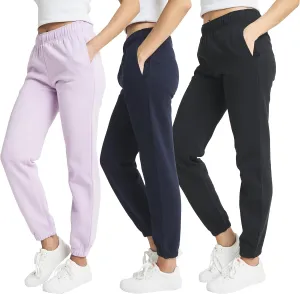 Ultra Performance Womens 3 PK High Waisted Fleece Cinched Pant