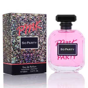 URBAN COLLECTION Pink So Party for Women Eau De Parfum 3.4 fl oz – Free of Paraben, Vegan & Cruelty-Free – Everyday Wear – Airy Lime with Hints of Sugar – Powdery Floral Base – Elegant 100ml Bottle