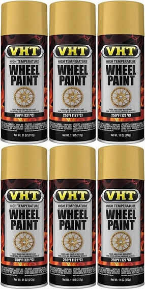 VHT Matte Gold Flake Wheel Paint (11 oz) - 6 Pack