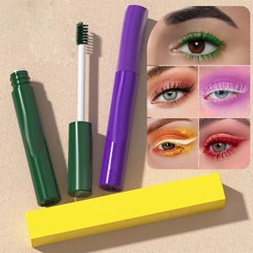 Waterproof Lengthening Volumizing Colorful Mascara
