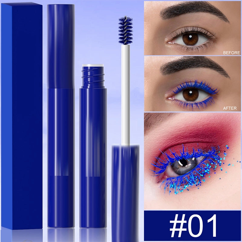 Waterproof Lengthening Volumizing Colorful Mascara