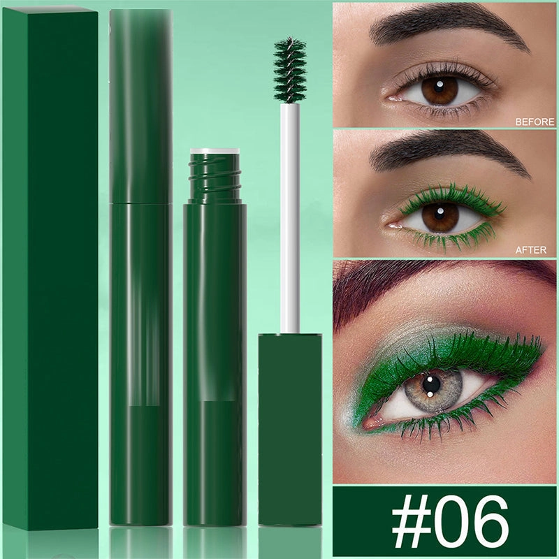 Waterproof Lengthening Volumizing Colorful Mascara
