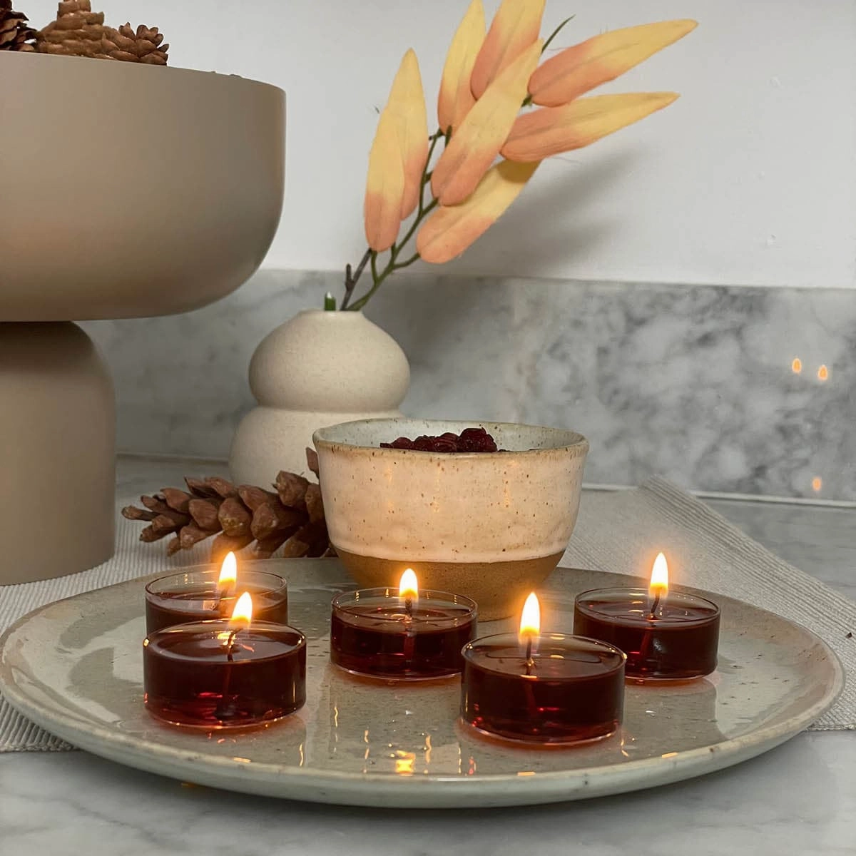 White Birch & Currant Universal Tealight® Candles