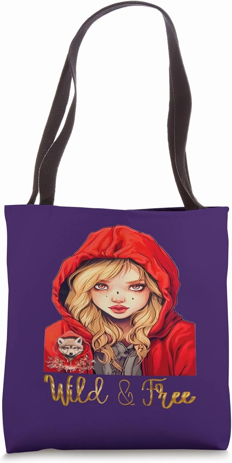Wild and Free: Red Hood Edition Tote Bag