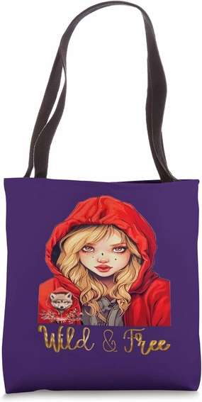 Wild and Free: Red Hood Edition Tote Bag