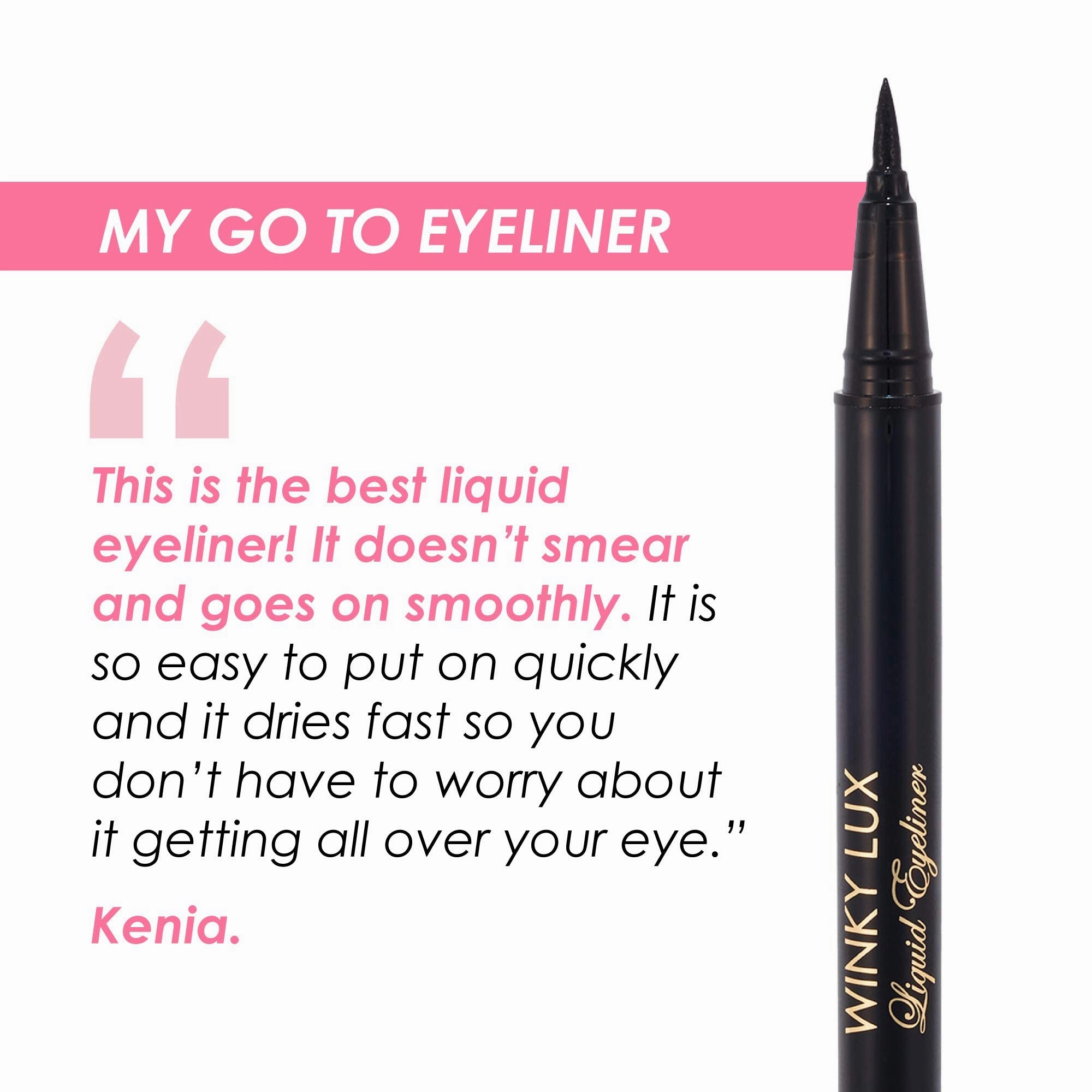 Winky Lux | So Extra Mascara and Liquid Eyeliner Bundle | Lengthening Mascara | Liquid Eyeliner | Black