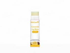 WishCare Ceramide Lip Balm - Natural SPF 50 PA   