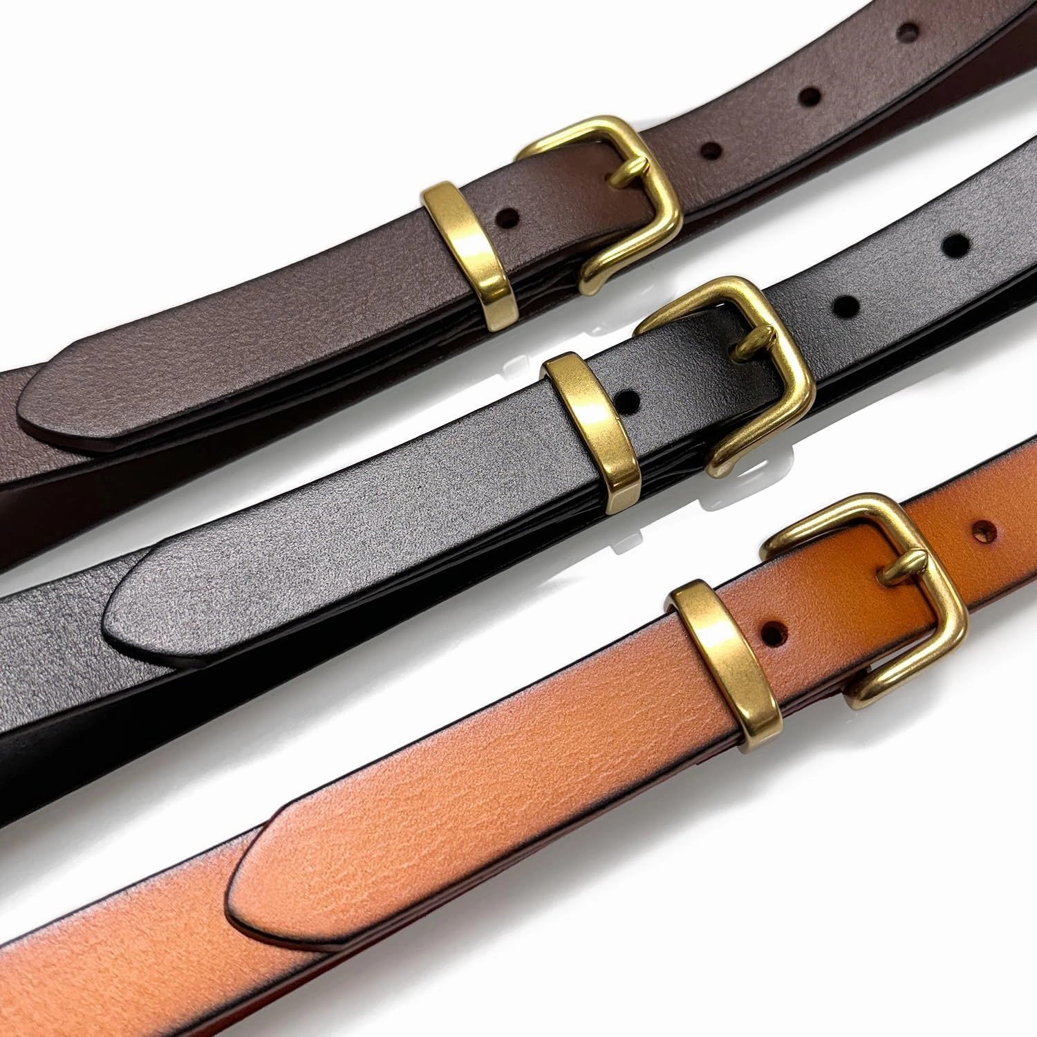 Women's Dress Belt or Studded Punk Dress Jean Belt, 1"(25mm) & 1-1/8"(30mm) wide
