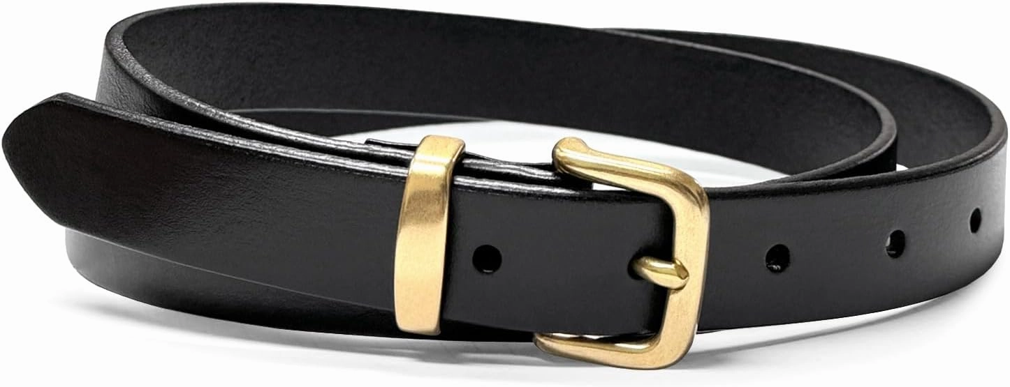 Women's Dress Belt or Studded Punk Dress Jean Belt, 1"(25mm) & 1-1/8"(30mm) wide