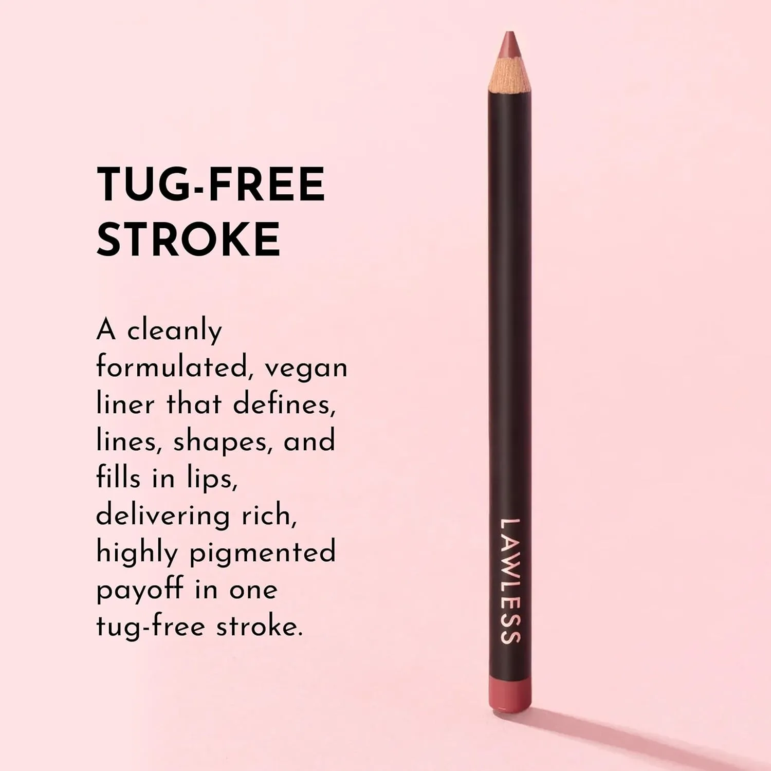 Women's Forget the Filler Definer Liner, Desert Mauve, Pink, 0.04 Ounce