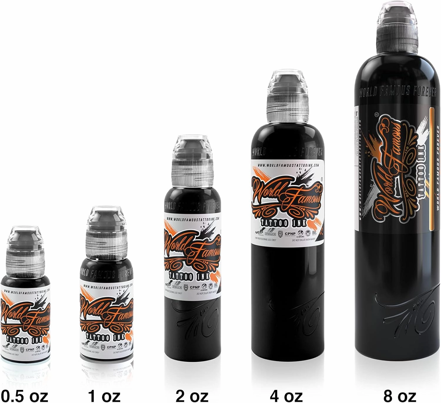 World Famous Pink Tattoo Ink, Vegan and Professional Ink, Made in USA, Pancho Light Pink, 1 oz