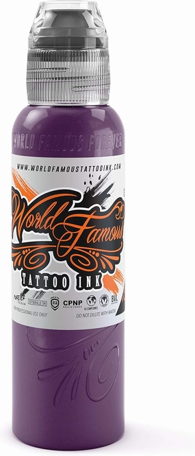 World Famous Pink Tattoo Ink, Vegan and Professional Ink, Made in USA, Pancho Magenta, 1 oz