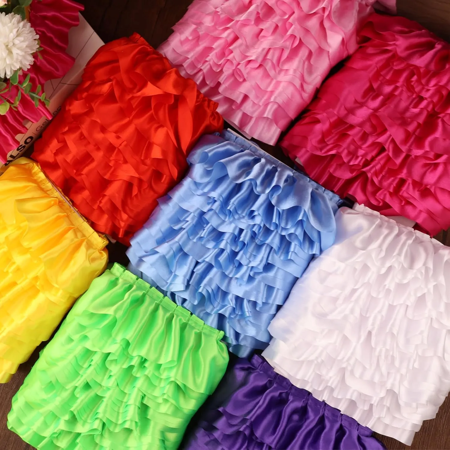 Yellow Ruffle Ribbon 3inch Wide Ruffle Trim Lace Craft Supply for Sewing, Decor AIETSYEI