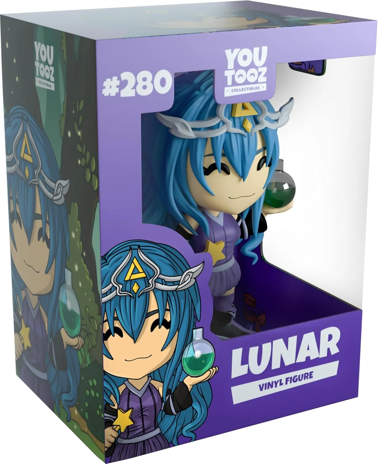 Youtooz Lunar #280 4.78" inch Vinyl Figure, Collectible Krew LunarFigure by The Youtooz Collection