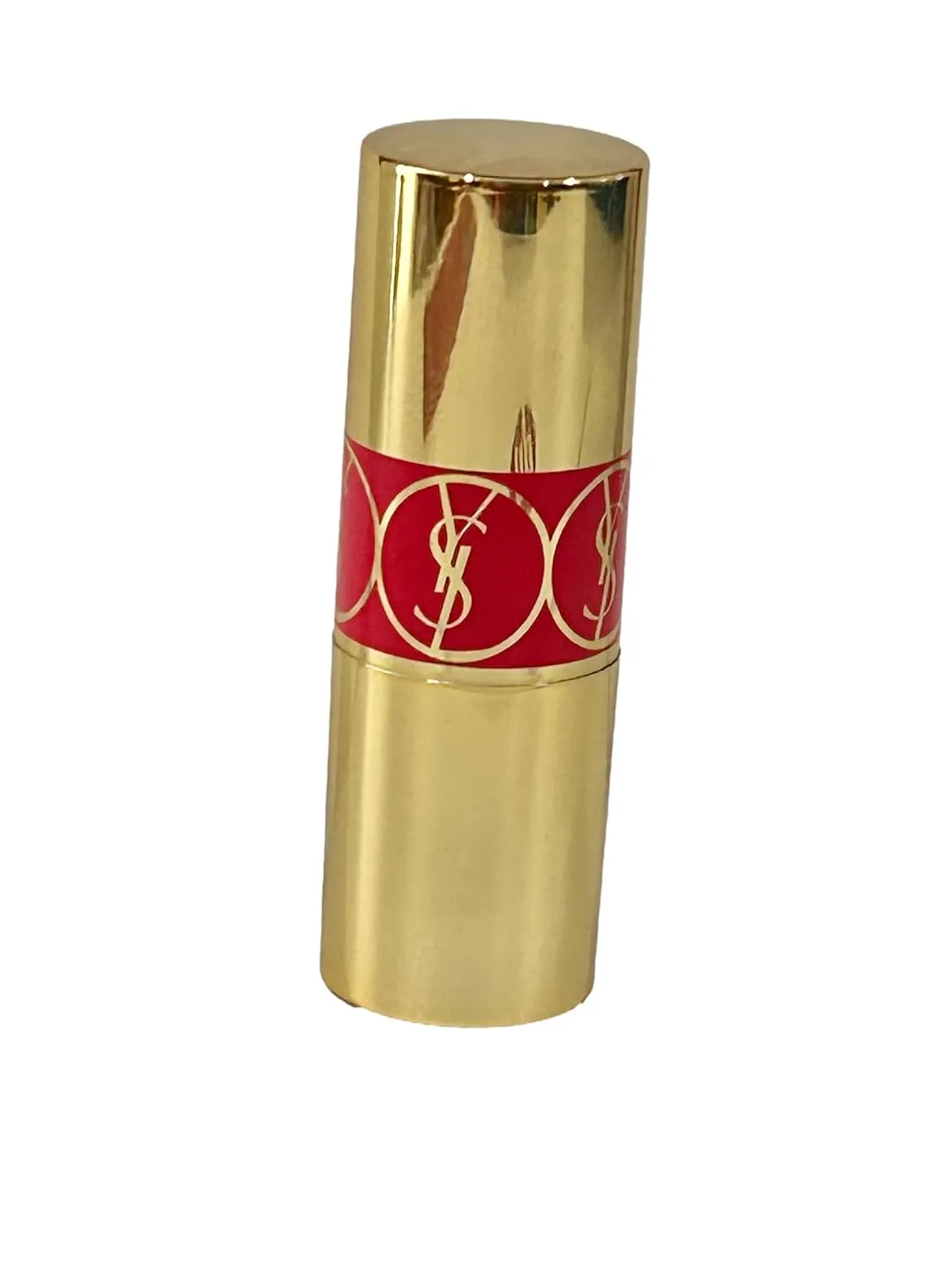 Yves Saint Laurent Rouge Volupte Shine Lipstick Balm # 45 Red Rouge Tuxedo MINI/SMALL/SAMPLE SIZE/TRAVEL SIZE