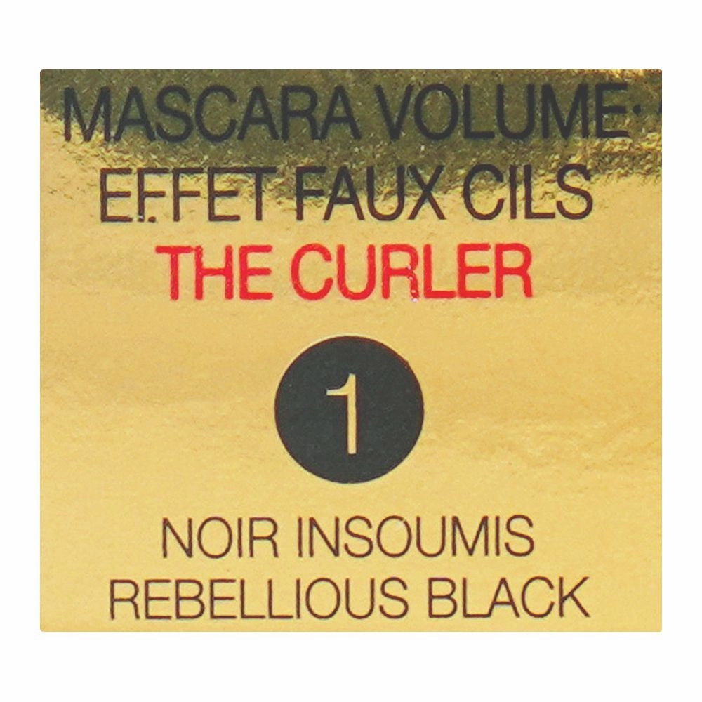 Yves Saint Laurent Faux Cils Clean Volume & Length Curling Mascara, 6.6ml, 1 Rebellious Black