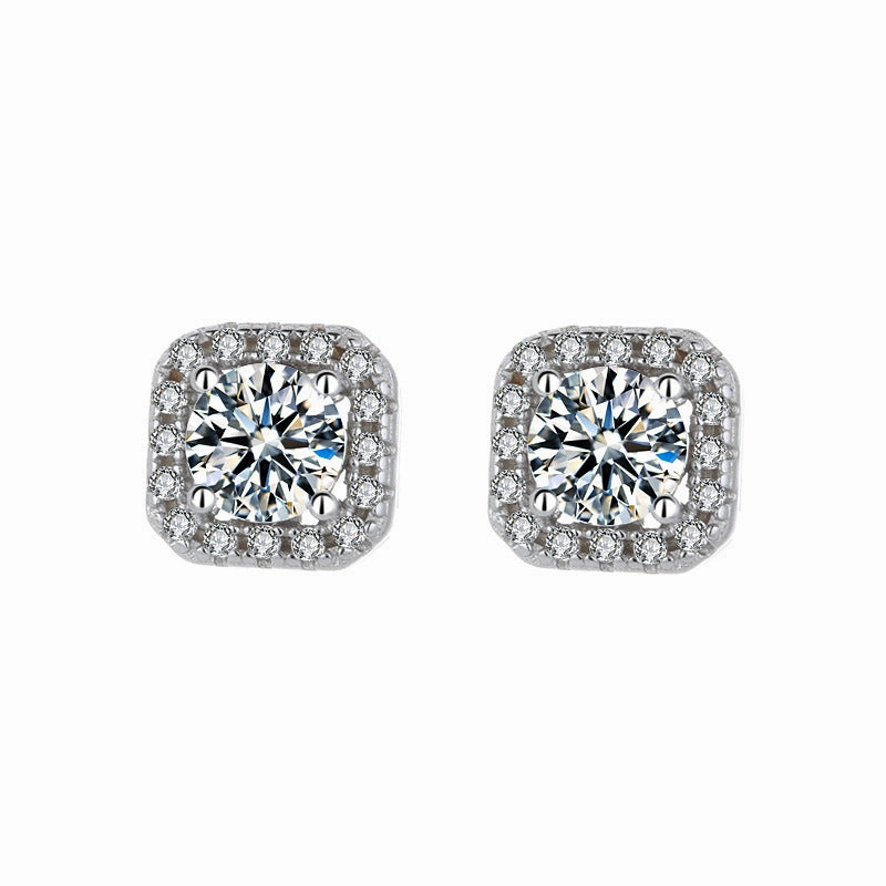 Z1877ER Clear Earrings