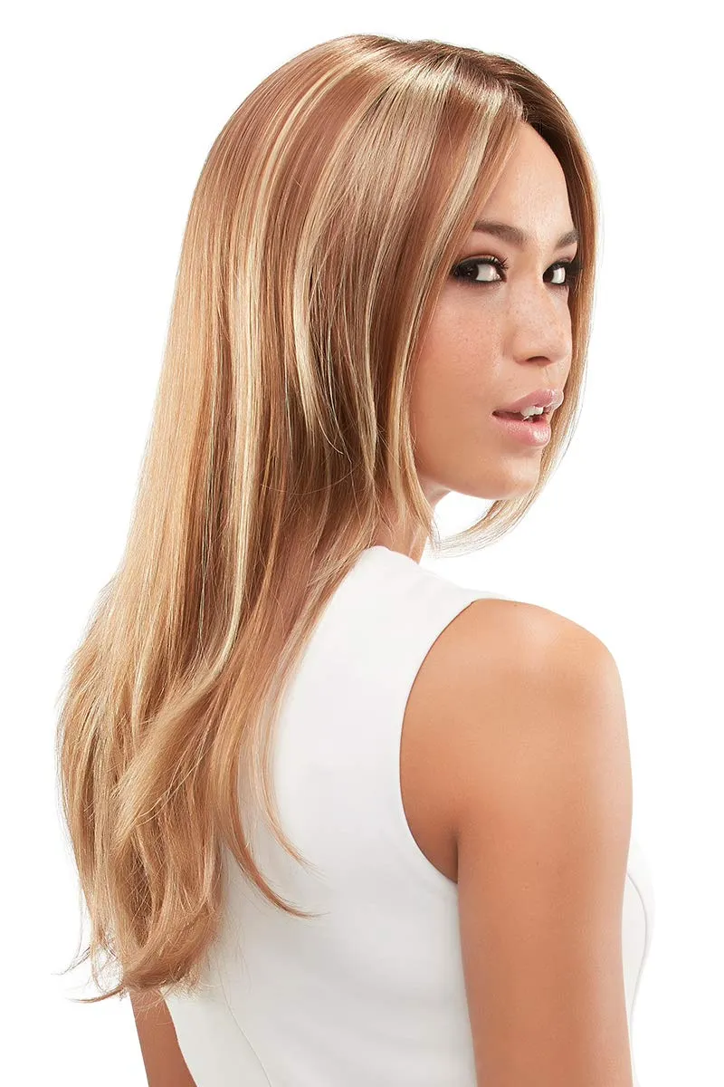 Zara Petite Lace Front & Monofilament Synthetic Wig by Jon Renau in 24B22, Length: Long